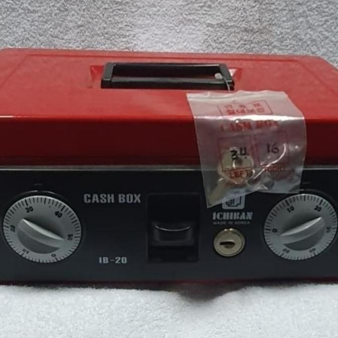 Cash Box Ichiban Ib-20 / Kotak Save Box / Tempat Uang Brankas Ib20