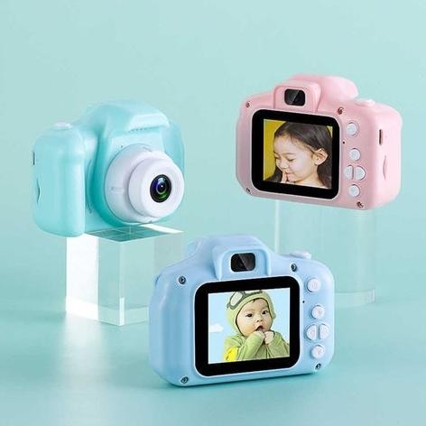 Kids Camera Mini Kamera Anak Action Cam Camera Digital Hd 1080P
