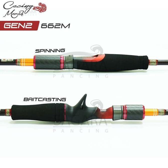 Joran Cacing Merah GEN 2 Joran Casting Joran Relix Nusantara Original