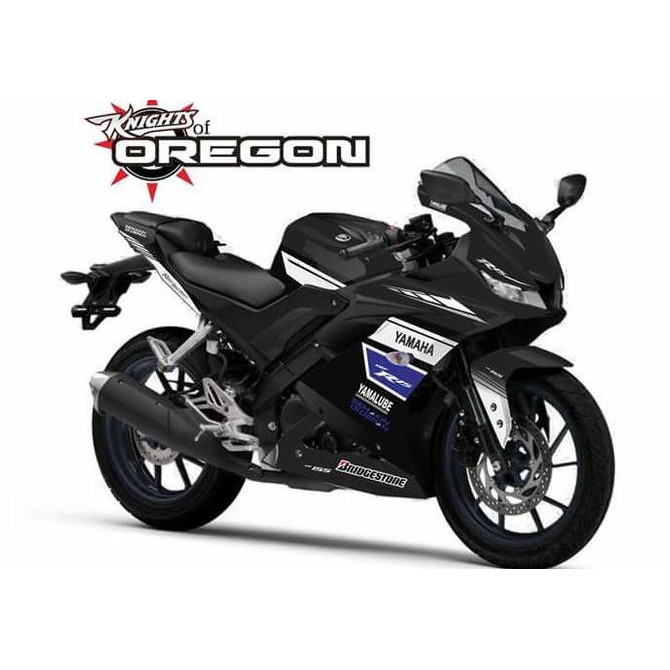 Decal striping R15 V3 Champ Black Original