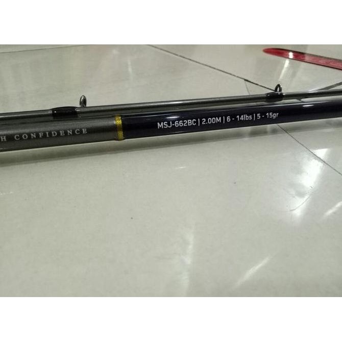 Joran Baitcasting Maguro Speed Jerk MSJ 662 BC Original