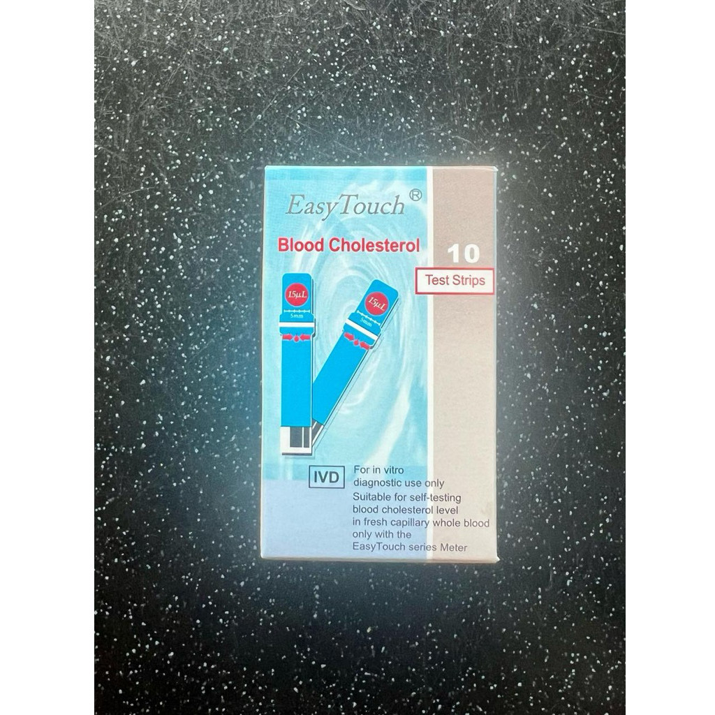 Strip Easy Touch Kolesterol - Isi 10 Strip | Alat Tes Digital EasyTouch GCU
