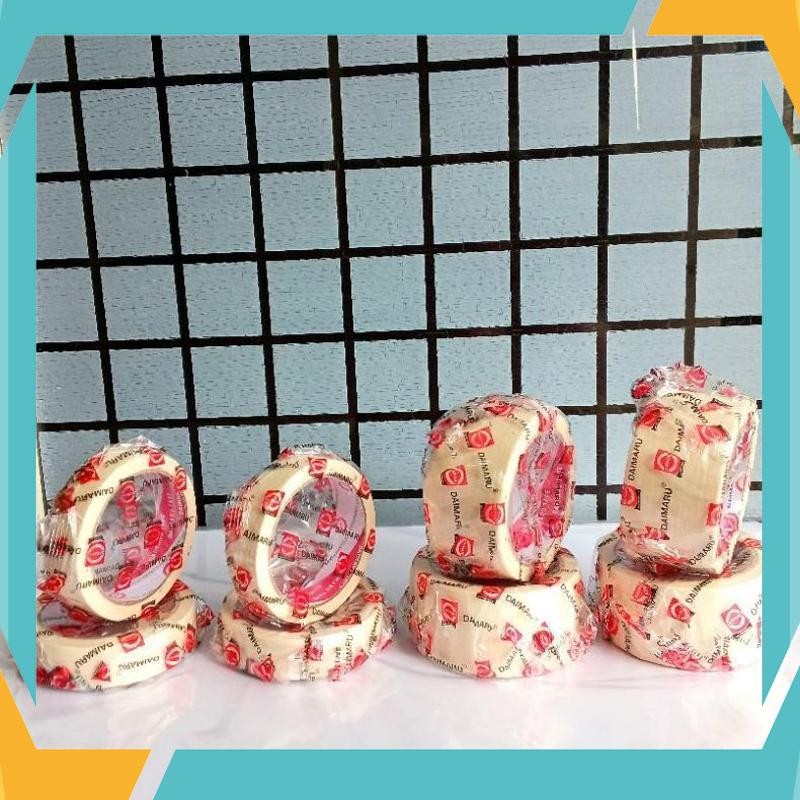 

Cuci Gudang Lakban Kertas Masking Tape Daimaru 1inch [ 24mm ] & 2inch [ 48mm ] ( Rol ) [ Original ] WCC-97