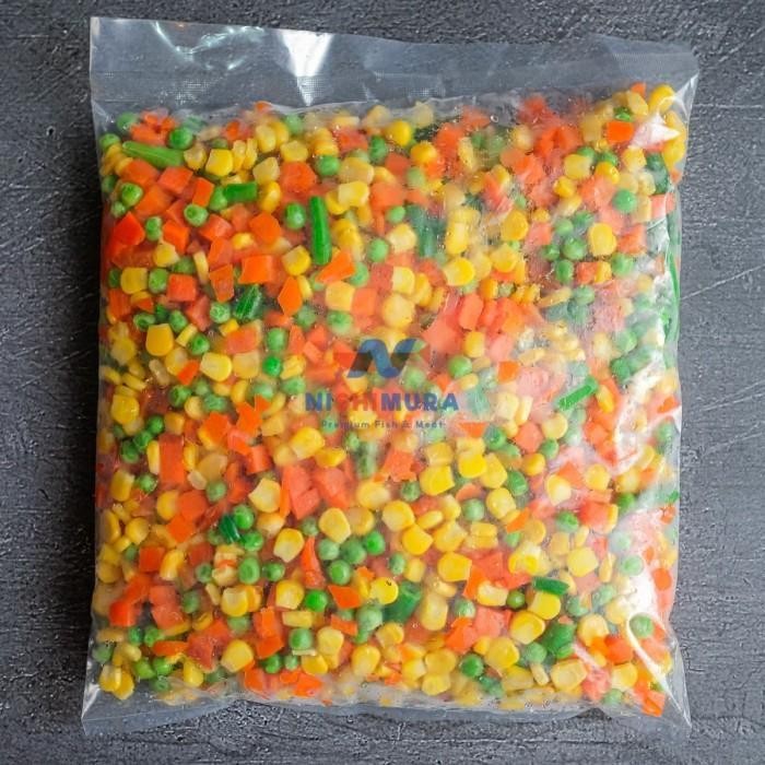 

LS Mixed Veggies / Sayuran Beku / Jagung Wortel Kacang Polong Frozen Pack