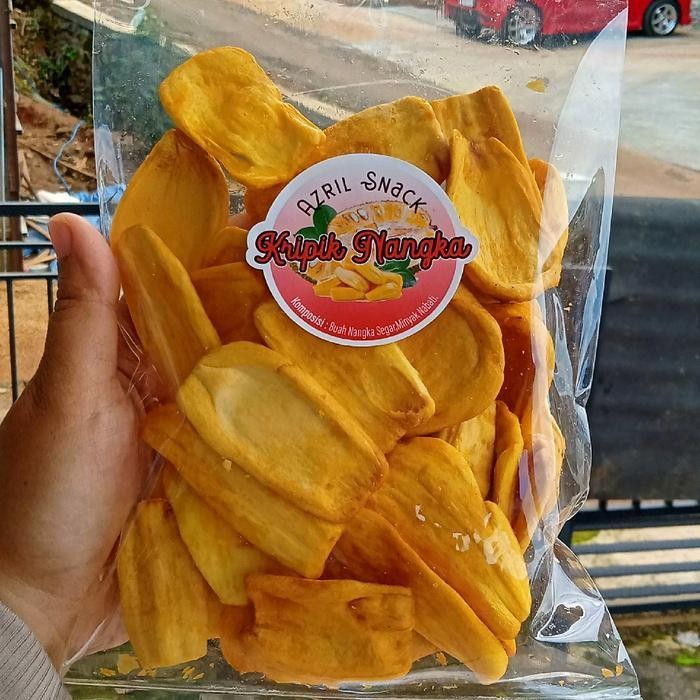 

LS KERIPIK NANGKA GRADE A SUPER 100gr Food Snacks Makanan