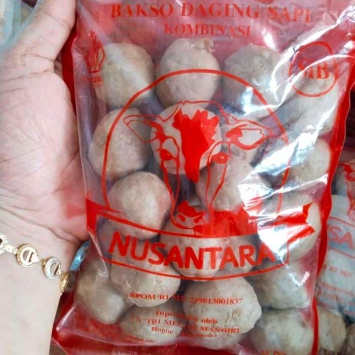 

LS Bakso Nusantara 1bks Frozen food makanan beku harga grosir murah