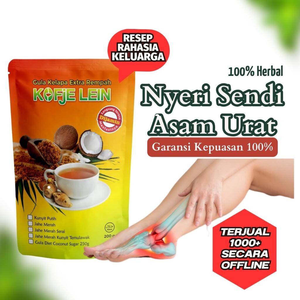 

LS Jahe Merah Serei Pereda Nyeri Sendi Asam Urat Kolesterol Obat Herbal Alami