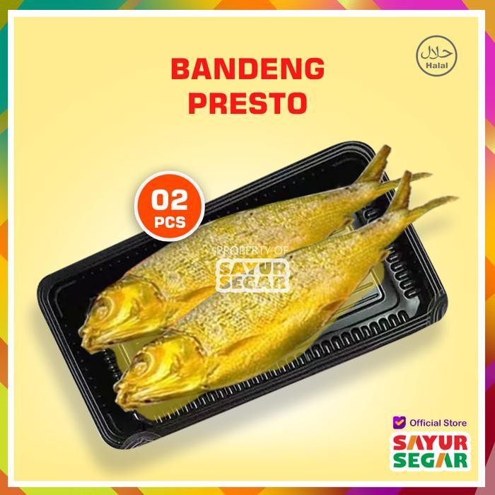 

LS IKAN BANDENG PRESTO [2 Ekor] DURI LUNAK