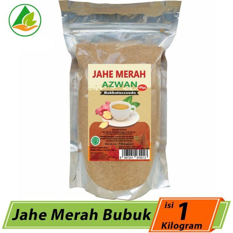 

LS Jahe Merah AZWAN Plus Habbatussauda 1 Kg Instan