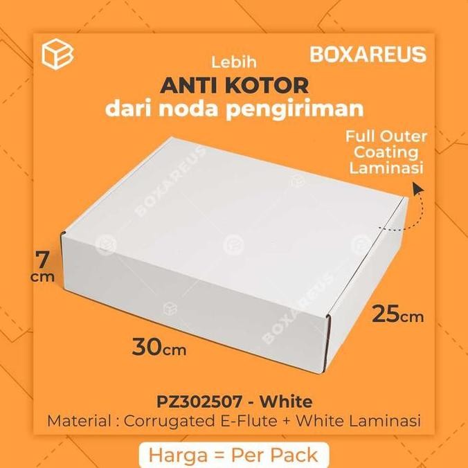 

BEBAS ONGKIR - Box Baju Dus Sepatu Packaging Kardus Hampers Olshop | PZ0207