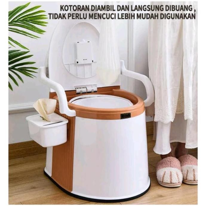 TERLARIS - Kloset Kursi Pispot Lansia / kursi Pispot Ibu Hamil Pispot/Kursi Toilet//wc duduk lansia 
