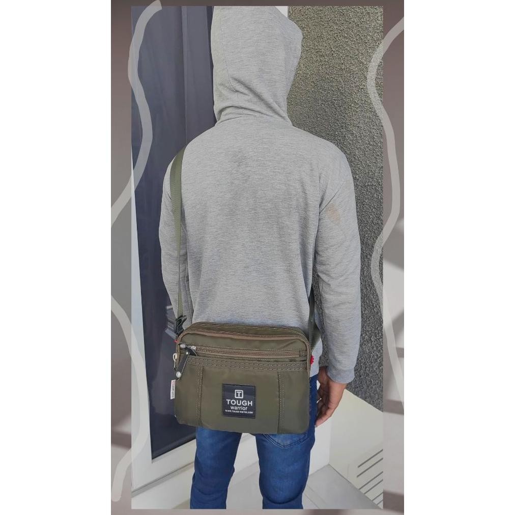 Best - TAS SELEMPANG TOUGH WARRIOR 5498 / TOUGH WARRIOR sling bag  / TAS TOUGH WARRIOR ,.