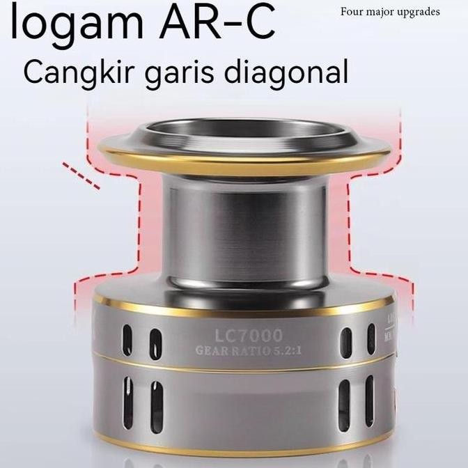 Metal Pancing Reel  Pancing Murah Jigging Reel alat Ikan Laut