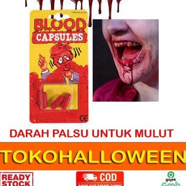 KAPSUL DARAH PALSU BUAT MAINAN PRANK
