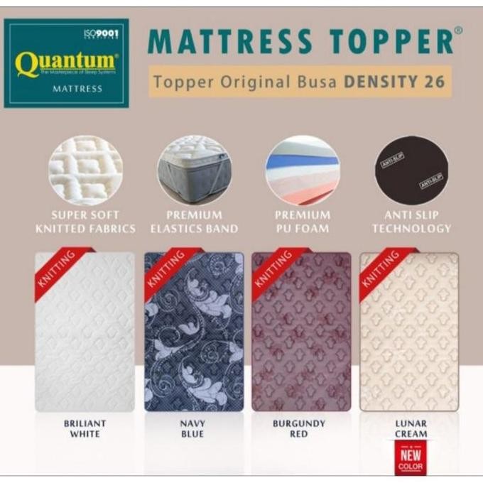 TERBARU - PELAPIS SPRINGBED MATRAS TOPPER QUANTUM