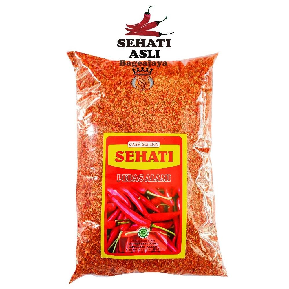 

Grosir Cabe Bubuk Kasar Sehati 1 Kg Cocok Taburan Snack Chili Oil