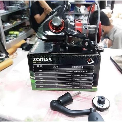 Rel Rell Daido Zodias 3000 Gulungan Pancing Katrol Pancing Murah