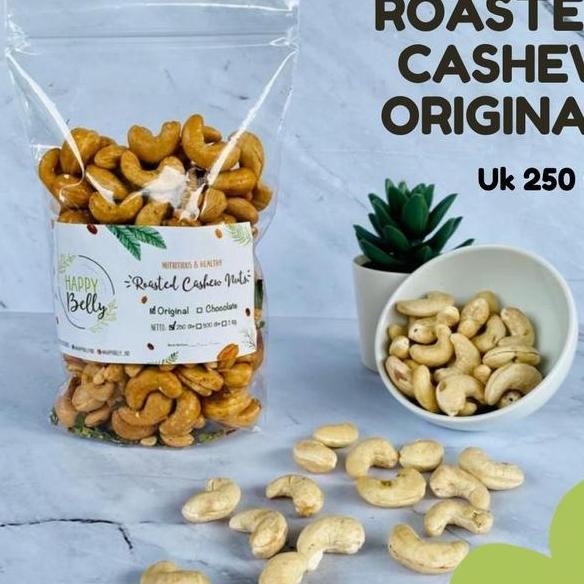 

Roasted Cashew Kacang Mede Panggang Uk 250Gr Asin