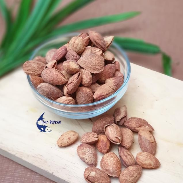 

Kacang Almond Roasted California Kulit Creamy Gram Peanut Butter