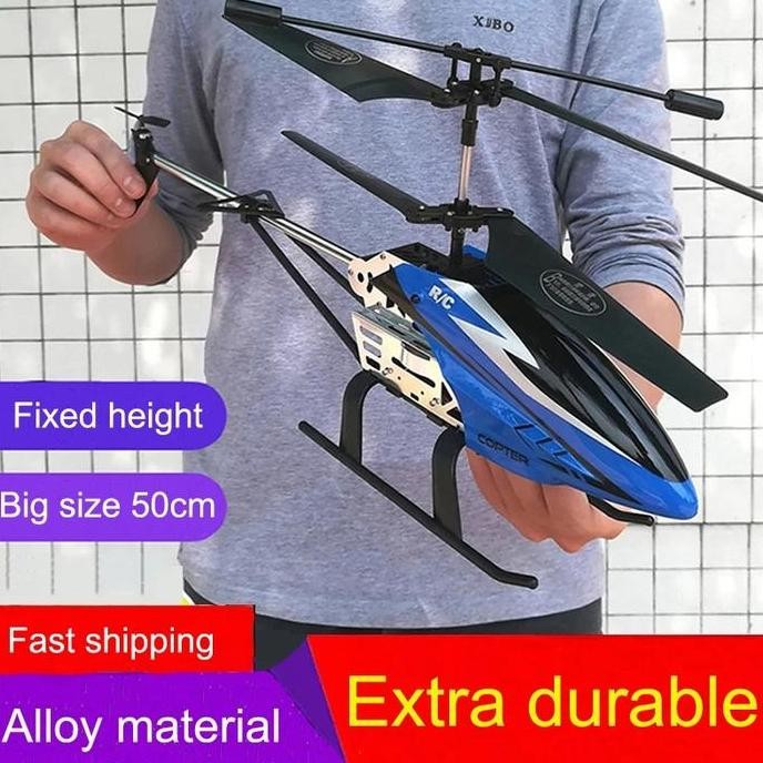 TERMURAH - Helikopter Remote Control Besar 0cm Bahan Paduan Helikopter RC gyro
