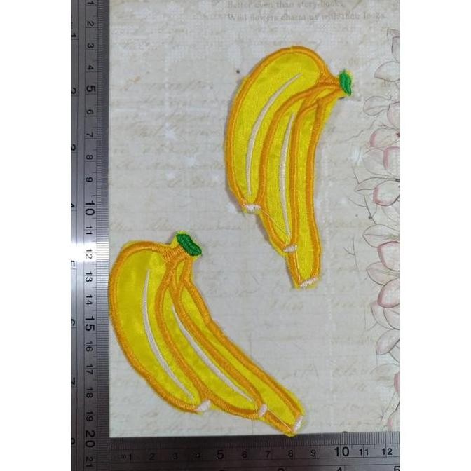 

#####] Patch Pisang Sisir / Aplikasi Jahit Pisang Sisir / Emblem Pisang Sisir