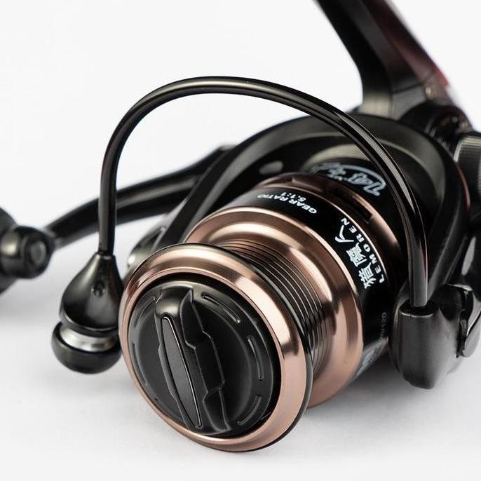 Reel LEMOREN pancing Ukuran CE6-1000 bahan paduan Alumunium putaran halus gear rasio 5.1:1 max drag 