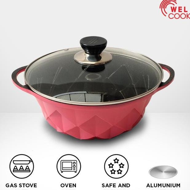 

Welcook Ruby Pan Series Loyang Cetakan Kue Bolu