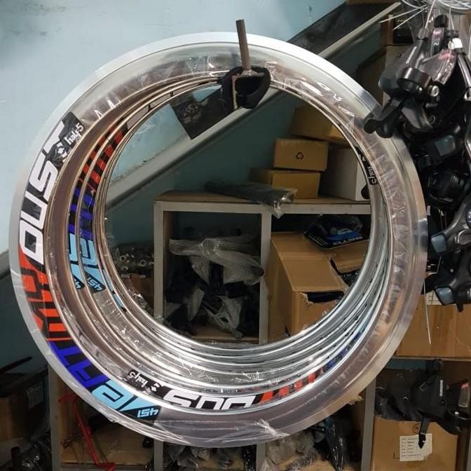 (2PC) RIMS VELG SEPEDA GT HALF5 20 451 40MM 28H 32H NT PACIFIC DECA ORIGINAL DAN TERPERCAYA