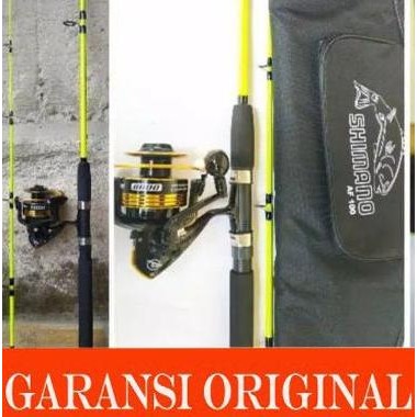 SET PANCING LAUT MAGURO DENGAN JORAN FIBER KEKUATAN 120LBS 60KG