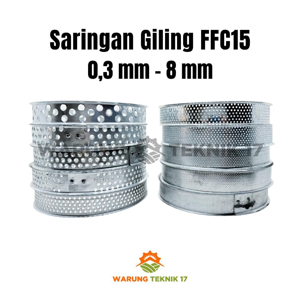Bisa Cod Saringan Giling Penepung Diskmill Ffc15 Ukuran 0,3 Mm - 8 Mm Giling Kopi Beras Jagung Ffc 1