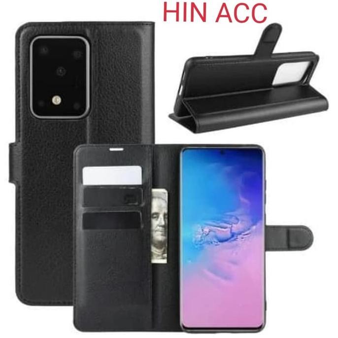 Prermium Vivo V20/V20 Se/V19 Premium Flip Dompet Leather Case With Slot Card Sale