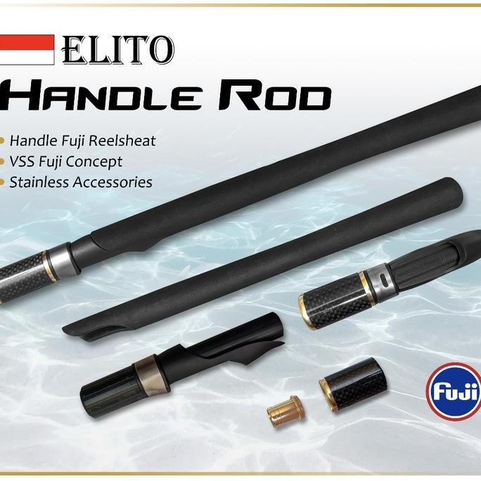 Reelseat Busa Joran Set Eva Vss Elito Fuji Handel Rod