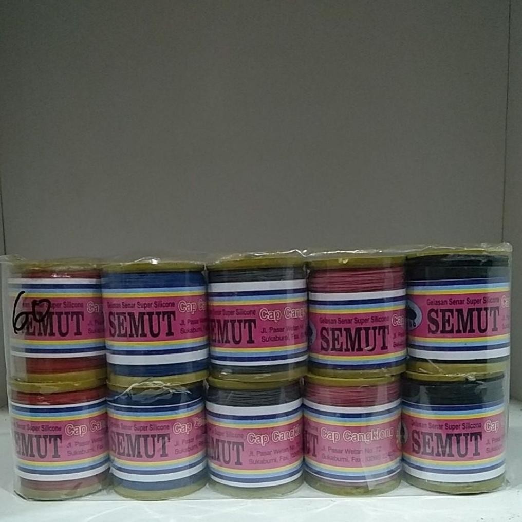 Garansi Gelasan Senar Super Silicone Cap Semut Super Tajam Dan Panjang | Super Premium Anti Putus