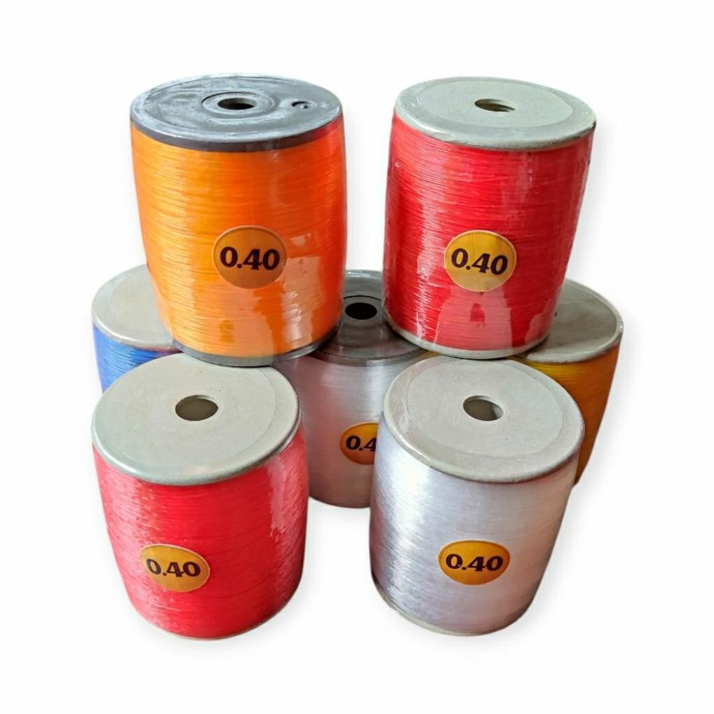 Bermutu Tali Kenur Layang Layang Molor Cap Paus Size (050) Benang Pengulur Layangan Klosan Kuat.