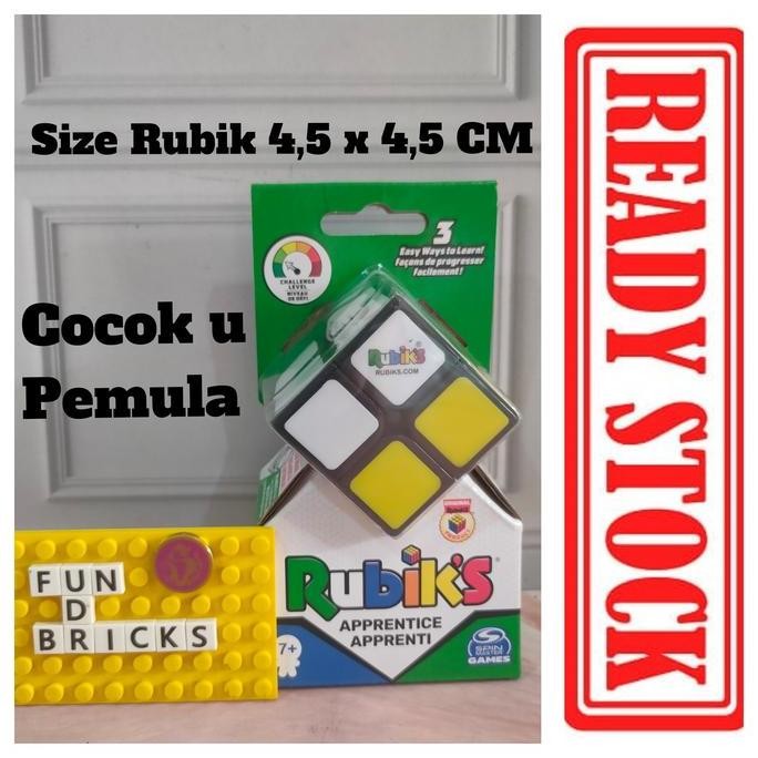 Rubik Rubik's 2x2 Apprentice Spin Master Pemula