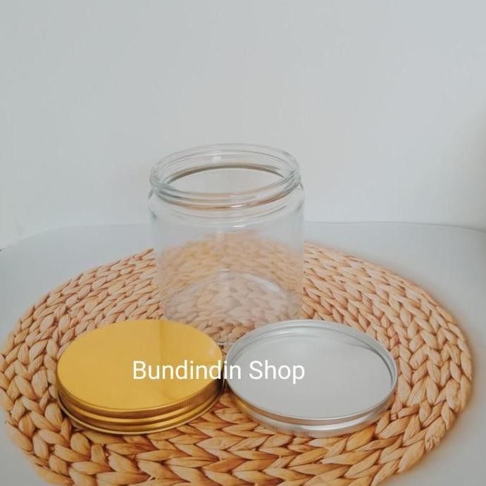 toples kaca /botol jar ukuran 500ml