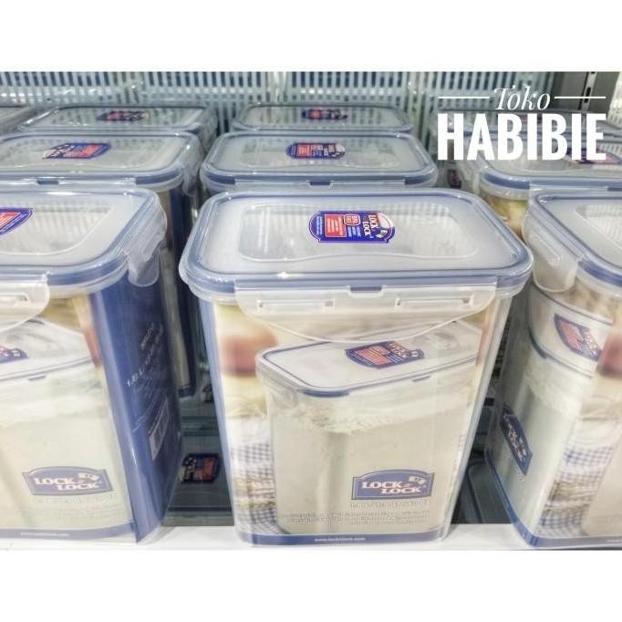Lock n Lock Tall 1.8 L Liter Food Container Toples Kue Susu Plastik