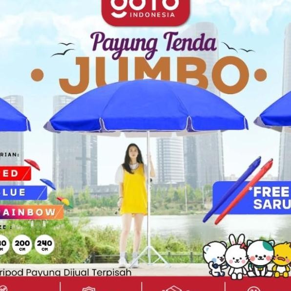 Goto Sunflow Payung Tenda Jualan Pantai Cafe Outdoor Besar Jumbo
