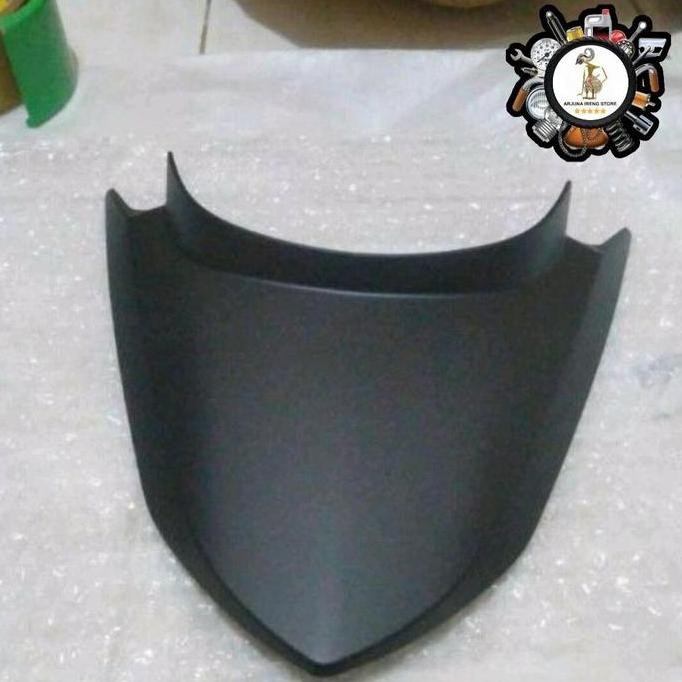 Promo Pet Stop Cover Tail Sambungan Body Belakang Honda Supra X 125 Fi New 2014 - 2019 Hitam Doff Do