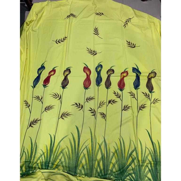 Sprei Lukis Bali, Sprei Bali Rijek Uk 120X200 160X200 180X200 Include 2 Sarban Dan 2 Sargul Karet Di