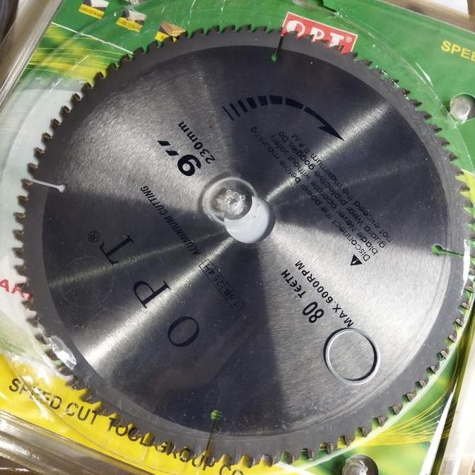 Mata Potong Alumunium / Saw Blade 9 Inch 80T