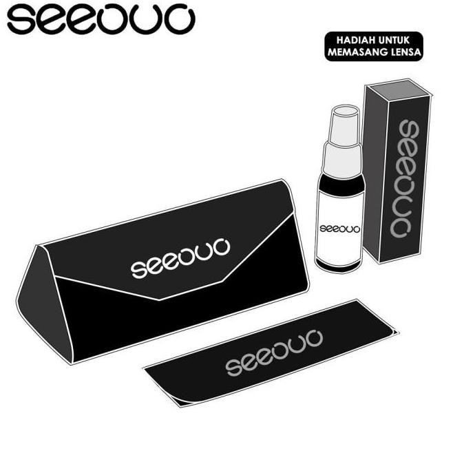 Kacamata Plano Lens Bisa Minus Pria Wanita Kekinian Bahan Titanium 125