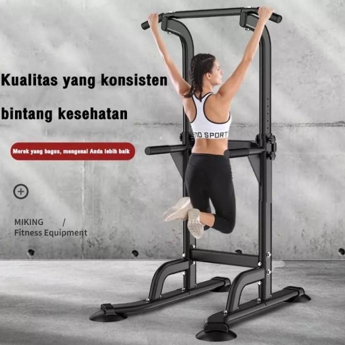 Multifungsi Power Tower Adjustable Height Pull Up Station Pull Up Bar