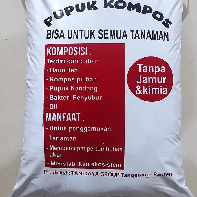 PUPUK KOMPOS ORGANIK SIAP PAKAI VIA GRAP&