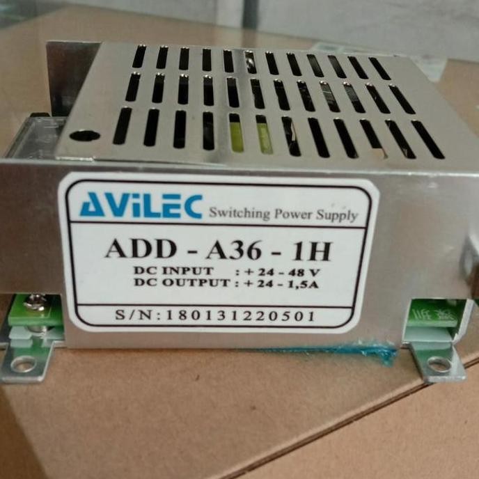 AVILEC DC to DC Converter 24-48VDC to 24VDC 1.5A