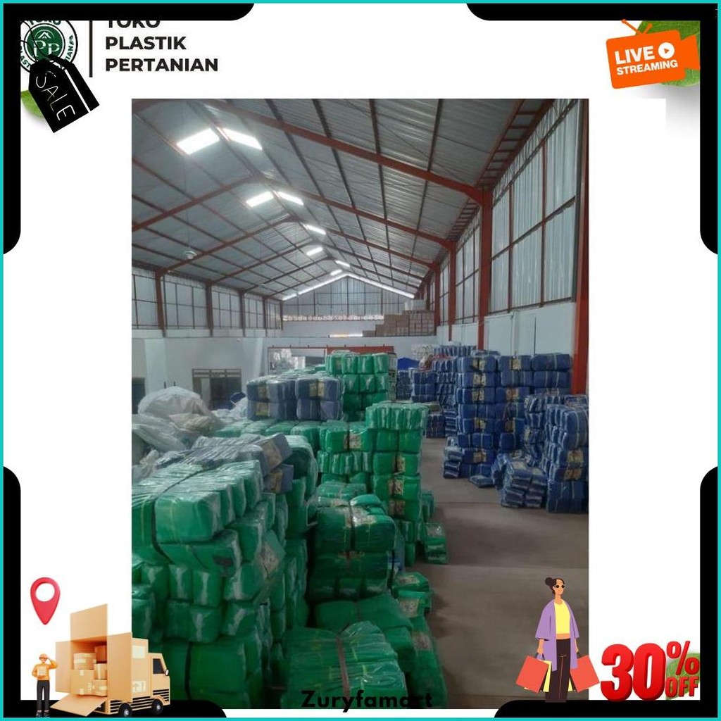 Selang Terpal Plastik 5 Dim 25 Cm Panjang 10 Meter Cod