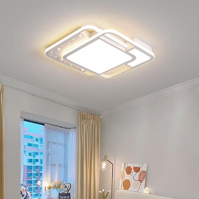 3 Warna Lampu Plafon Led Mewah Modern Lampu Ruang Tamu Lampu Plafon Kamar Tidur Lampu Dekorasi Rumah
