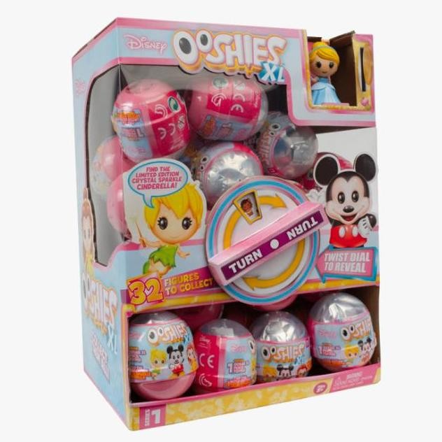 Mainan Edukasi Anak Original Ooshies Surprise Disney Princess Capsule