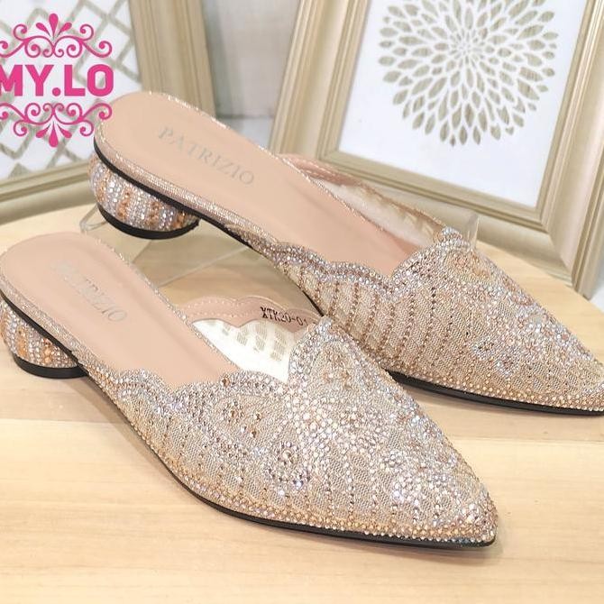 Bridal Shoes SANDAL PESTA WANITA SENDAL PENGANTIN WEDDING PREMIUM IMPORT Shoes Selop Perempuan sanda