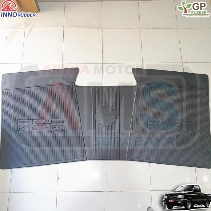 KARPET KARET ALAS LANTAI KABIN MOBIL PANTHER PICKUP PICK UP PU BOX SAMBUNG DEPAN KARPET LUMPUR RODA 